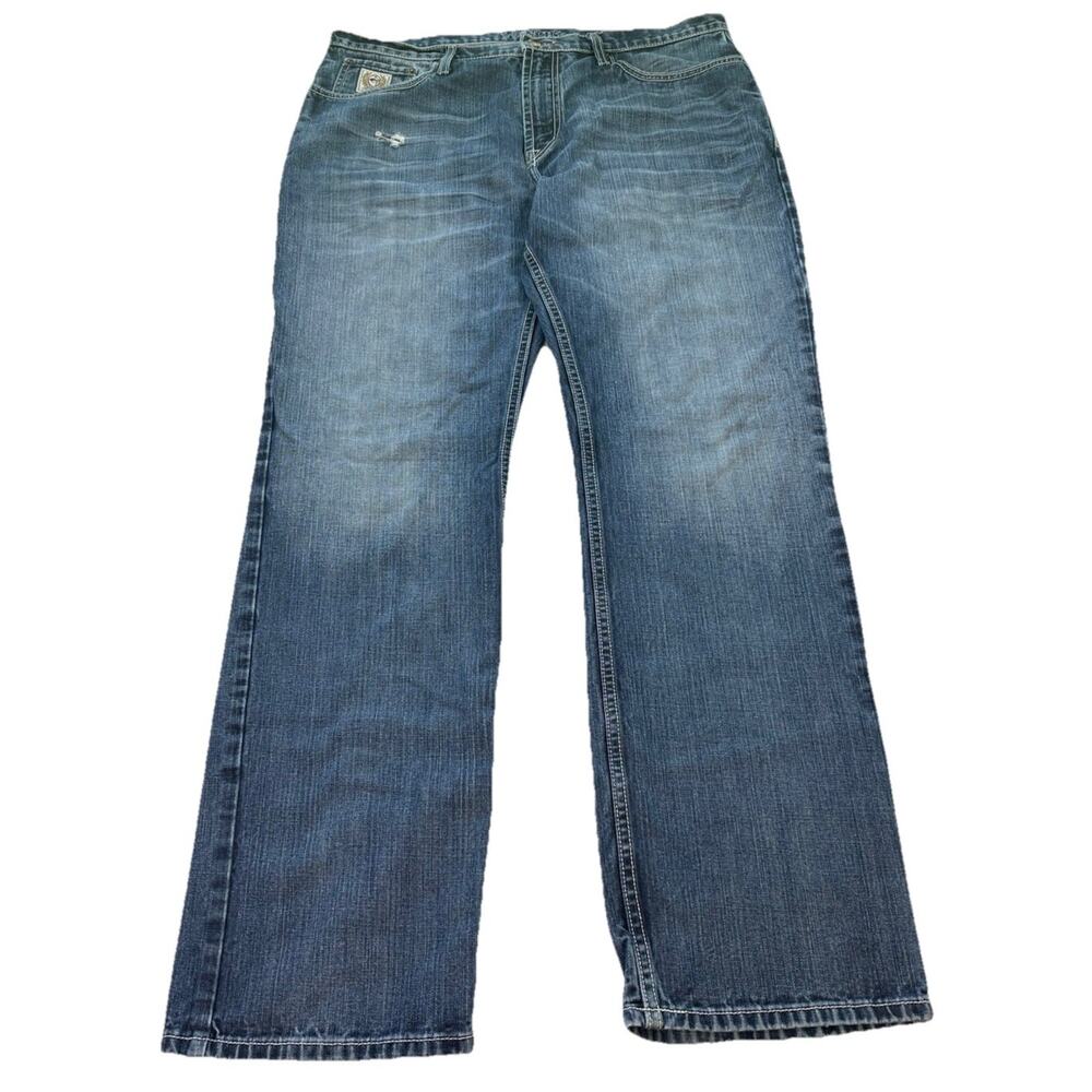 Cinch Men’s White Label Jeans Western Straight Leg Medium Wash Denim Size 40x36